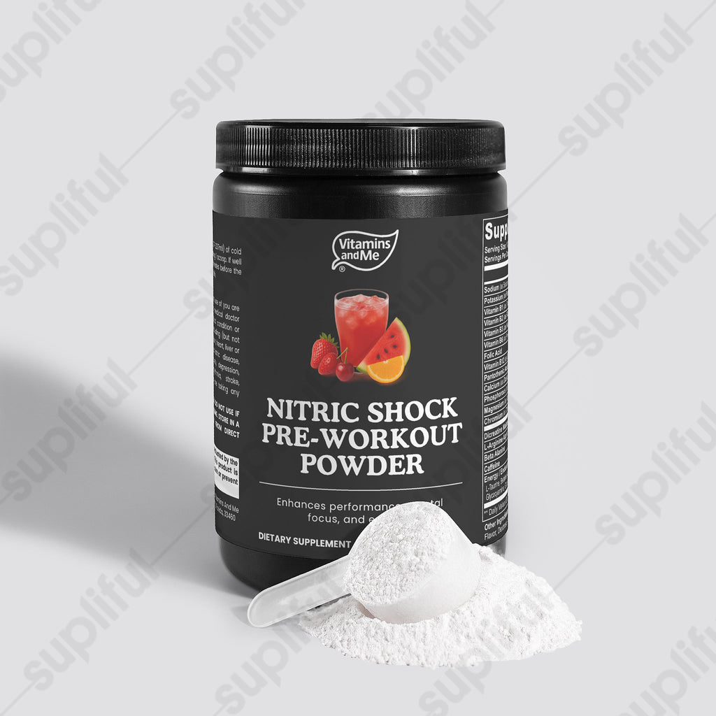 Nitric Shock Pre-Workout Powder (Fruit Punch)